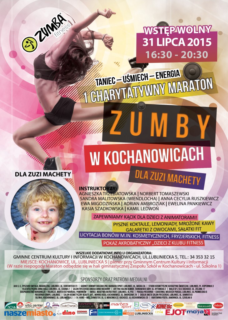 Plakat Maraton Zumby